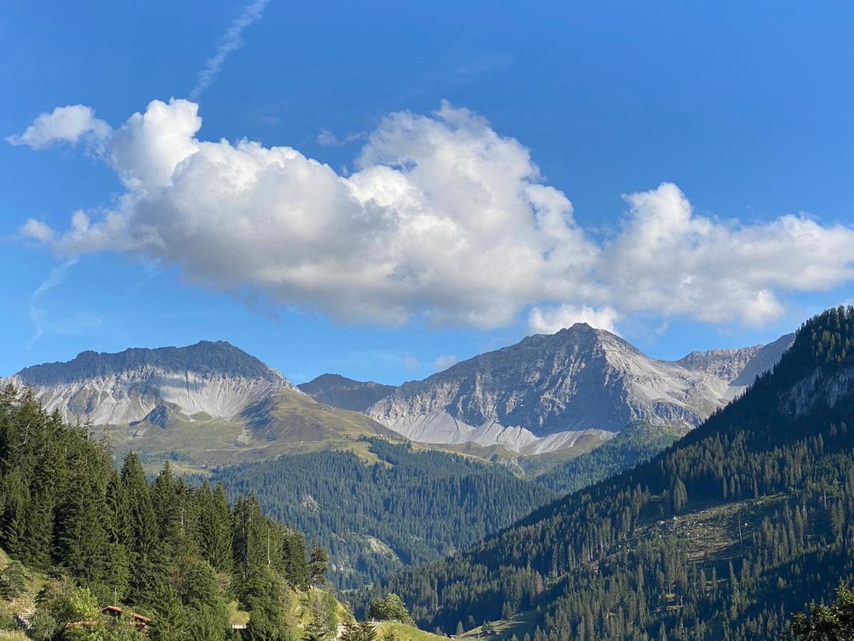 Bambi Lodge Ferienwohnung Auf Knapp 1400 M Nahe Arosa Peist Exterior foto